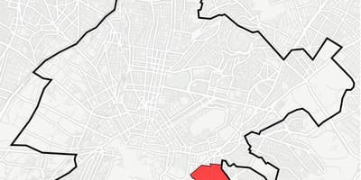 地図pagratiアテネ